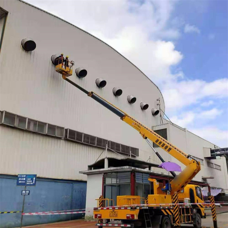 东方高空作业车出租服务：专业广告牌安装解决方案