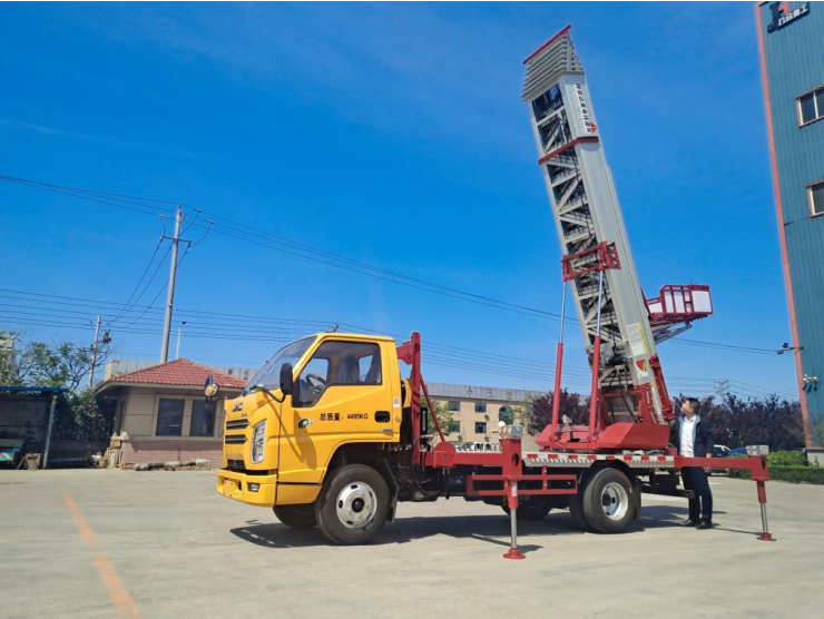 东方常年租赁32米云梯车